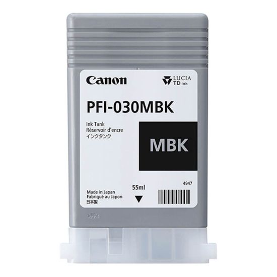 Slika ČRNILO CANON PFI-030MBK MATT črna ZA TM240/TM340 55ml
