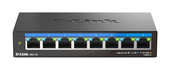 Slika Mrežno stikalo DMS-108 2,5 Gbps