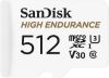Slika SDXC SANDISK MICRO 512GB HIGH ENDURANCE VIDEO, 100/40MB/s, UHS-I, U3, C10, V30, adapter