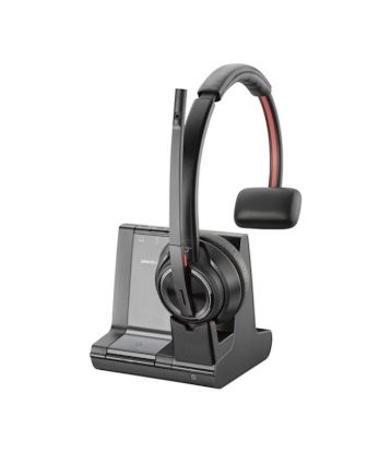 Slika Naglavne slušalke Poly Savi 8210 UC DECT USB-A 1880–1900 MHz s potrdilom Microsoft Teams