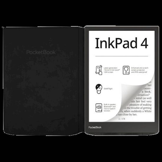Slika Ovitek PocketBook za InkPad Color 3 in InkPad 4, črne barve