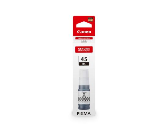 Slika ČRNILO CANON ČRNO STEKLENIČKA GI45BK ZA GX1040/GX2040