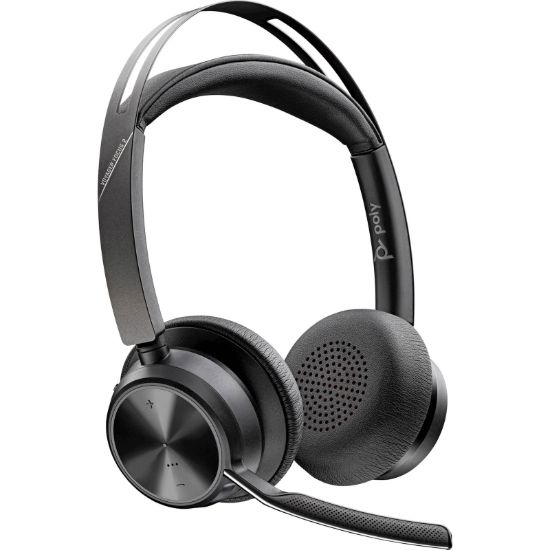 Slika Naglavne slušalke Poly Voyager Focus 2 USB-C s stojalom za polnjenje