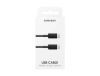 Slika SAMSUNG PODATKOVNI KABEL TYPE-C TO TYPE-C BLACK 5A