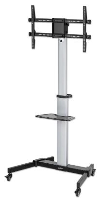 Slika Multimedijski voziček 37''-86'' MANHATTAN , 50kg, naklon +5° do -10°, sive barve