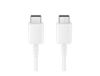 Slika SAMSUNG PODATKOVNI KABEL TYPE- C TO TYPE- C WHITE