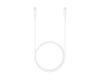 Slika SAMSUNG KABEL HITRI TYPE-C to TYPE-C 5A 1,8M WHITE