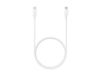 Slika SAMSUNG PODATKOVNI KABEL TYPE- C TO TYPE- C WHITE 5A