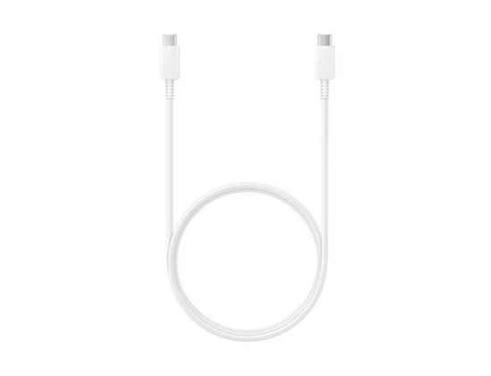 Slika SAMSUNG PODATKOVNI KABEL TYPE- C TO TYPE- C WHITE 5A