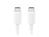 Slika SAMSUNG PODATKOVNI KABEL TYPE- C TO TYPE- C WHITE 5A