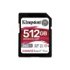 Slika SDXC KINGSTON 512GB Canvas REACT Plus, 280/150MB/s, UHS-II, C10, U3, V60, 4K