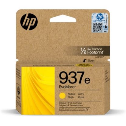 Slika ČRNILO HP RUMENO 937e EvoMore za OfficeJet 9120e/9130e/9720/9730/9110b/9120b/9130b ZA 1.650 STRANI