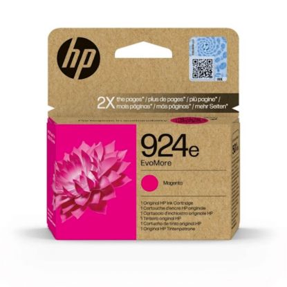 Slika ČRNILO HP MAGENTA 924e EvoMore za OfficeJet Pro 8120 series / 8130 series ZA 800 STRANI