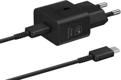 Slika SAMSUNG ADAPTER+KABEL HITRI TYPE-C TO TYPE-C 25W BLACK