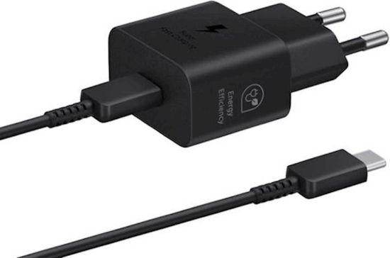 Slika SAMSUNG ADAPTER+KABEL HITRI TYPE-C TO TYPE-C 25W BLACK