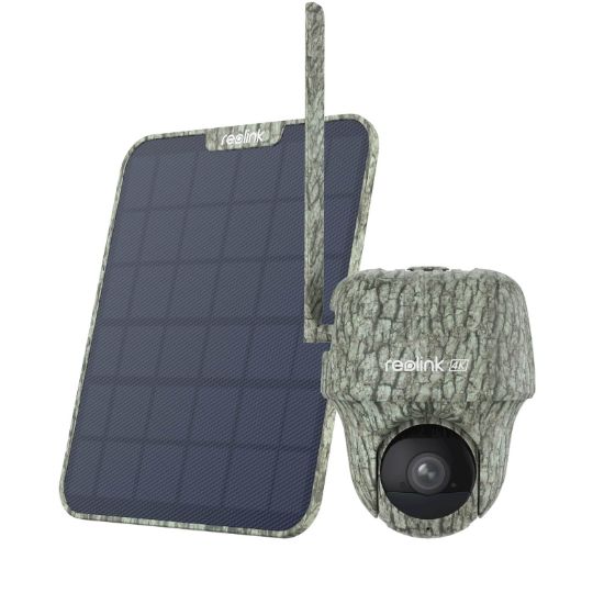 Slika Reolink IP Kamera GO serija G450 4K, Zunanja, Baterijska, 4G LTE, 360° pogled +Solarni Panel