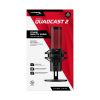 Slika Mikrofon HP HyperX 2 QuadCast, za PC, PS5 ali Mac, vgrajen nosilec proti vibracij