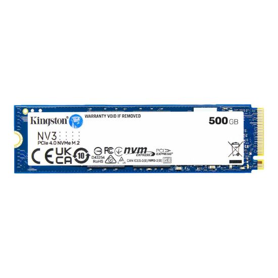 Slika SSD Kingston M.2 PCIe NVMe 500GB NV3, 5000/3000MB/s, 4.0 x4