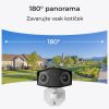 Slika Reolink IP Kamera Duo serija P730 4K, 4MP, Zunanja, dvojna leča  180°, POE