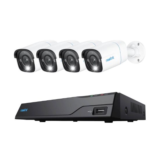 Slika REOLINK NVR SNEMALNIK NVS8-8MB4 4K, 8 kanlalni NVR, 2TB HDD, 4x kamera