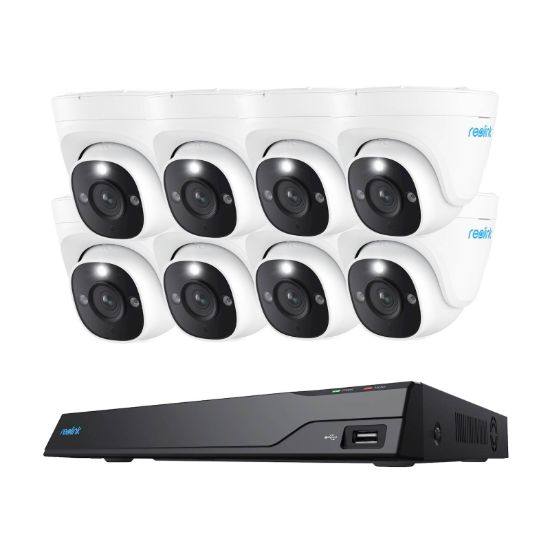 Slika Reolink NVR snemalnik NVS16-8MD8 4K, 8MP, 16 kanalni NVR, 4TB HDD, 8x Kamera POE