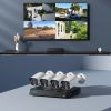 Slika Reolink NVR snemalnik NVS8-12MB4 4K, 12MP, 8 kanalni NVR, 2TB HDD, 4x kamera POE