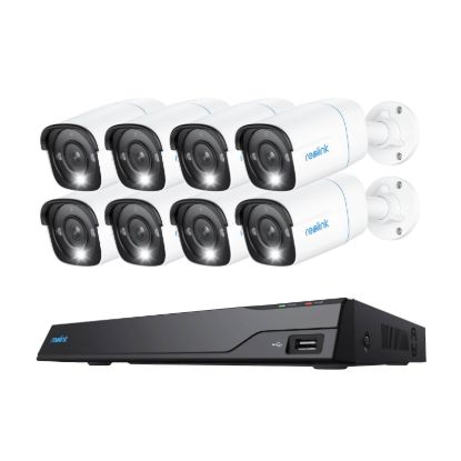 Slika Reolink NVR snemalnik NVS16-12MB8 4K, 12MP, 16 kanalni NVR, 4TB HDD, 8x kamera POE