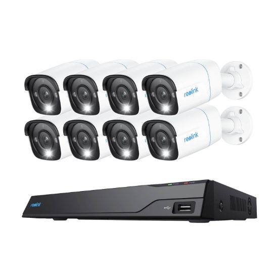 Slika Reolink NVR snemalnik NVS16-12MB8 4K, 12MP, 16 kanalni NVR, 4TB HDD, 8x kamera POE