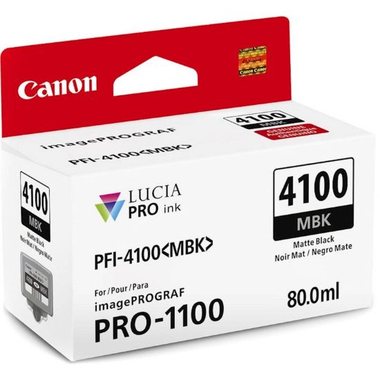 Slika ČRNILO CANON PFI-4100 MATTE BLACK ZA IMAGEPROGRAF PRO-1100, 80 ml