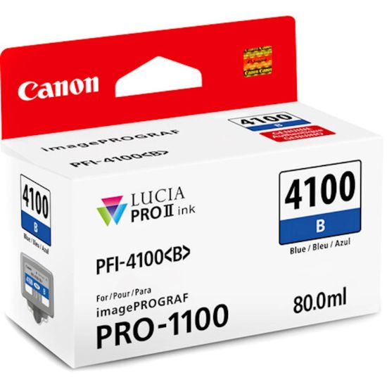 Slika ČRNILO CANON PFI-4100 BLUE  ZA IMAGEPROGRAF PRO-1100, 80 ml