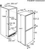 Slika Vgr. hladilnik Electrolux LNT3LE14S, 144,1 cm