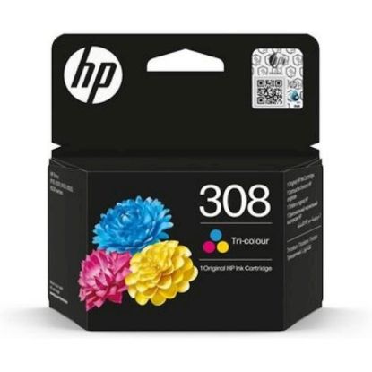 Slika ČRNILO HP BARVNO 308 ZA ENVY 6110e/6120e/6122e/6130e/6132e/6520e/6530e/6532e ZA 120 STRANI
