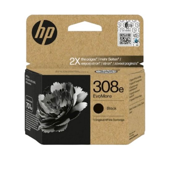 Slika ČRNILO HP ČRNO 308e EvoMore ZA ENVY 6110e/6120e/6122e/6130e/6132e/6520e/6530e/6532e ZA 320 STRANI