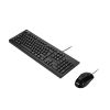 Slika Tipkovnica z miško ASUS U2000 Wired Keyboard and Mouse Set, žični komplet, črn s Copilot tipko