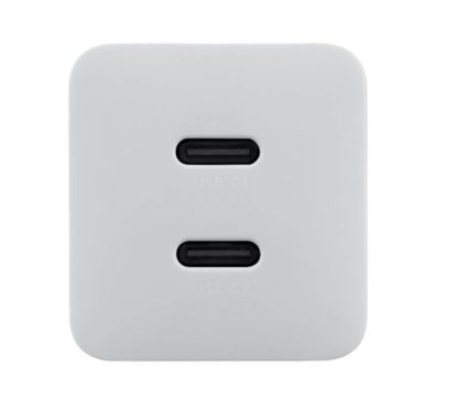 Slika ASUS 65W USB-C GaN Charger, 2x USB-C, 65W Max, bel