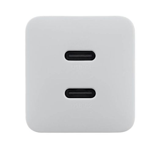 Slika ASUS 65W USB-C GaN Charger, 2x USB-C, 65W Max, bel