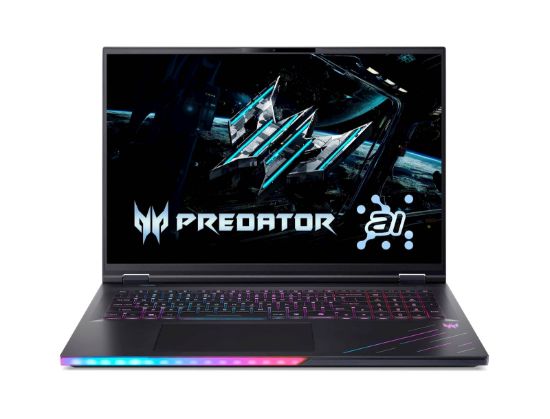 Slika Prenosnik ACER PH18-73-90M8 Ultra 9 275HX/64GB/SSD 1TB/18'' WQUXGA 120Hz/RTX 5090 24GB/W11P/AI