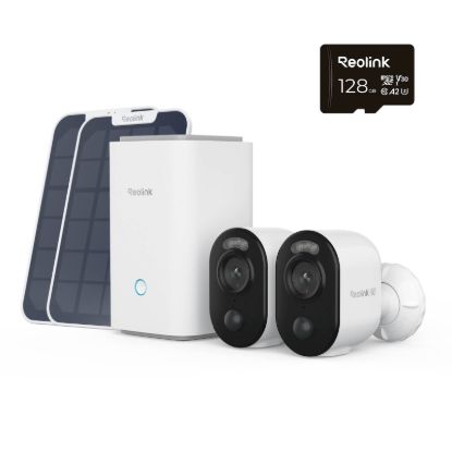 Slika Reolink HUB 1 + 2x kamera B350 + 2x Solarni Panel