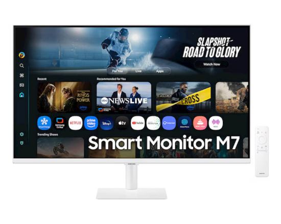 Slika Monitor Samsung 32 M70F Smart M7, VA, 3840x2160, 2x HDMI, USB-C, Wi-Fi, BT, bel